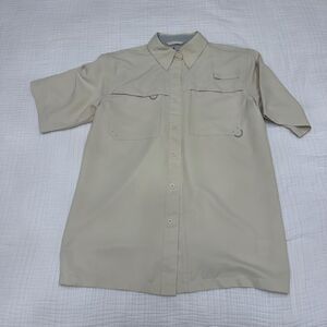 habit beige solar factor upf 40+ fishing shirt